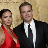 Matt Damon i Luciana Barroso