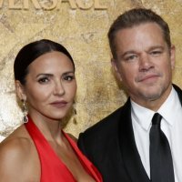 Matt Damon i Luciana Barroso