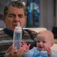Rowan Atkinson u 'Man vs. Baby'