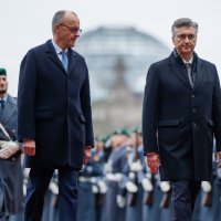 Andrej Plenković i Friedrich Merz