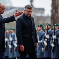 Andrej Plenković i Friedrich Merz