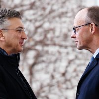 Andrej Plenković i Friedrich Merz