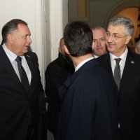 Banja Luka: Andrej Plenković prisustvovao je domjenku s dužnosnicima