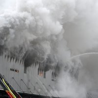 Ljubljana: Veliki požar izbio u skladištu Spara