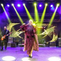 Maja Šuput na koncertu 'Želim život'