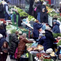 Subotnje jutro na Dolcu uoči Božića
