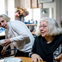 Karmen Zupančič i Dinka Juričić