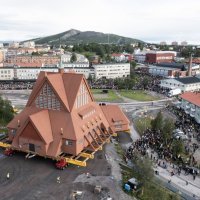 Preseljenje crkve u Kiruni