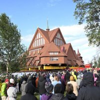 Preseljenje crkve u Kiruni