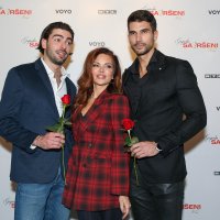 Miloš i Šime iz showa 'Gospodin Savršeni' uz Nikolinu Pišek