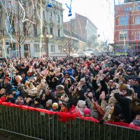 Doček za djecu u Zagrebu