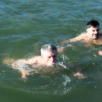 Novogodišnje kupanje u Sisku