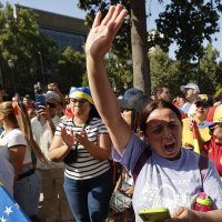 Venezuelanci koji žive u Čileu slave hapšenje predsjednika Madura