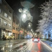 Ledena kiša pala u Kninu