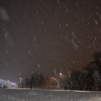 Zagreb zameten snijegom