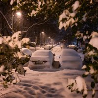 Zagreb zameten snijegom