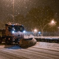 Zagreb zameten snijegom