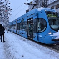 Zastoj tramvaja u Savskoj