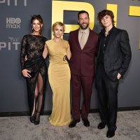 Auden Wyle, Sara Wells, Noah Wyle i Owen Strasser Wyle