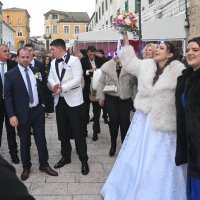 Vjenčanje sina Mira Bulja, Nediljka Bulja i Pie Cvitković