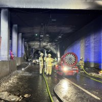 Prometna nesreća u austrijskom tunelu