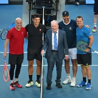 Andre Agassi i Roger Federer