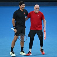 Andre Agassi i Roger Federer