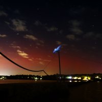 Aurora borealis uhvaćena na hrvatskoj obali