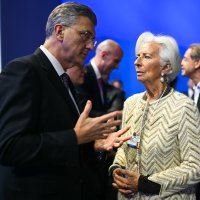 Andrej Plenković i Christine Lagarde