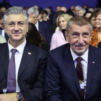 Andrej Plenković i Andrej Babiš