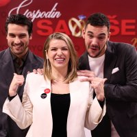 Anita Martinović s kandidatima showa 'Gospodin Savršeni'