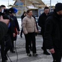 Mette Frederiksen na Grenlandu