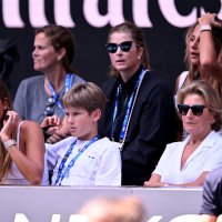 Mirka Federer s kćerima Mylom i Charlene i sinom Lennyjem