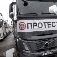 Prosvjed kamiondžija na europskim granicama