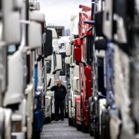 Blokada granice kamionima