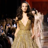 Deva Cassel na Elie Saab reviji