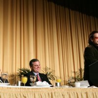 Na molitvenom doručku sudjelovao je i pjevač irske skupine U2 Bono Vox