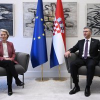 Sastanak predsjednika Vlade Andreja Plenkovica s predsjednicom Europske komisije Ursulom von der Leyen