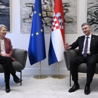 Sastanak predsjednika Vlade Andreja Plenkovica s predsjednicom Europske komisije Ursulom von der Leyen