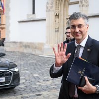 Andrej Plenković ugostio je njemačkog kancelara Friedricha Merza u Zagrebu