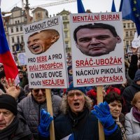 Prosvjed podrške Pavelu u Pragu