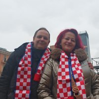 Navijači na dočeku rukometaša na Trgu bana Jelačića