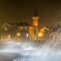 Orkansko jugo i ciklonalna plima u Donjim Kaštelima