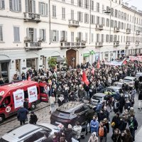 Prosvjed protiv ICA-a u Milanu