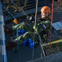 Nizozemska kraljica Maxima na vojnoj obuci