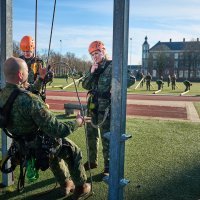 Nizozemska kraljica Maxima na vojnoj obuci