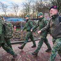 Nizozemska kraljica Maxima na vojnoj obuci