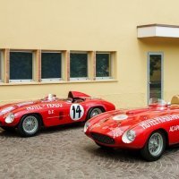 Dvije trkaće Ferrari barchette zajedno nakon 70 godina