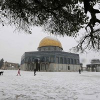 Jeruzalem prekrio snijeg (5)