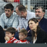 Goran Ivanišević sa sinom na Davis Cupu